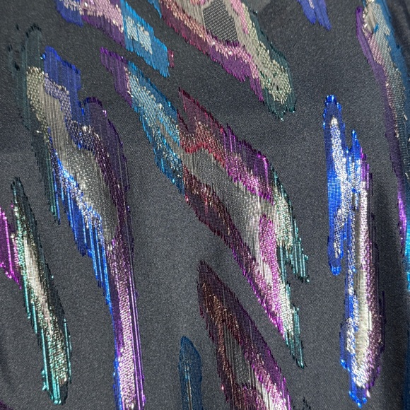 NWT Modcloth Northern Lights Dress with Multicolor Abstract Pattern - Size M - Picture 8 of 11